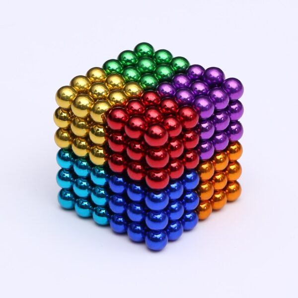 2019 New 5mm Metaballs 216pcs set Magnetic balls Neo Cube With Metal 2