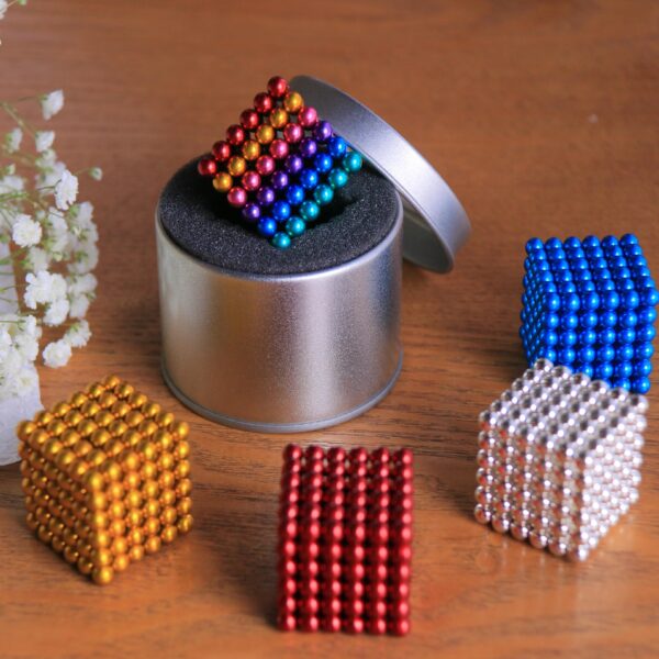 2019 New 5mm Metaballs 216pcs set Magnetic balls Neo Cube With Metal