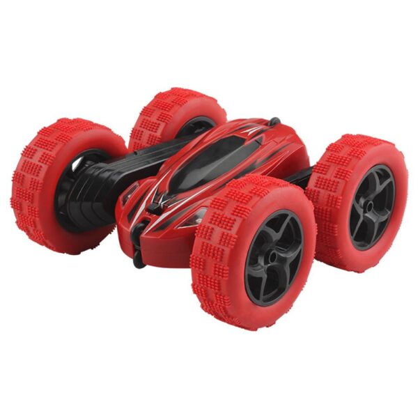 360 Degrees Rotating Double Sided RC Stunt Car with Light 1 24 Modeling Toy for Kids 5