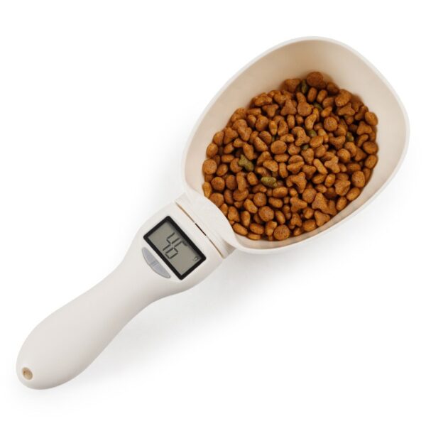 800g 1g Pet Food Scale Cup For Dog Cat Feeding Bowl Kitchen Scale Spoon Measuring Scoop