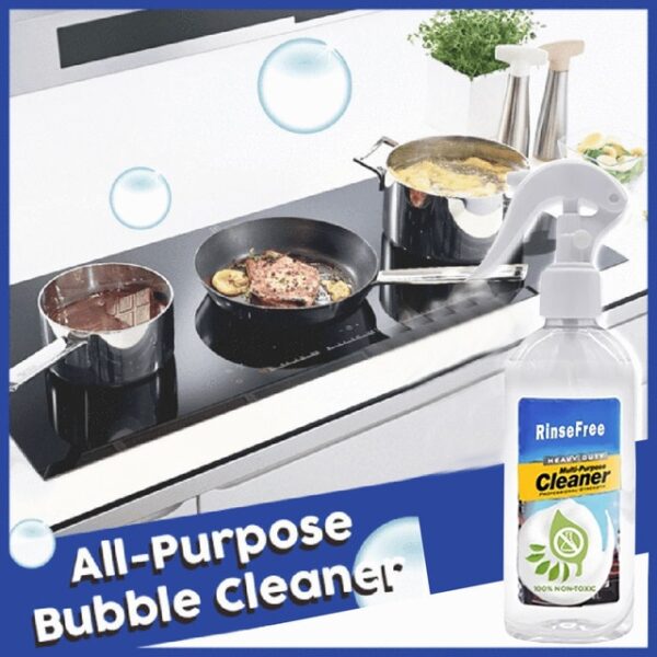 All Purpose Bubble Cleaner Rinse Free Cleaning Spray Kitchen Wash Cleaner Form Cleaner Spray Stain