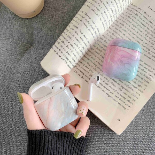 Case For Original Apple Airpods Case Marble Cute Cover For Apple Airpods 2 1 Case Accessories 5 scaled