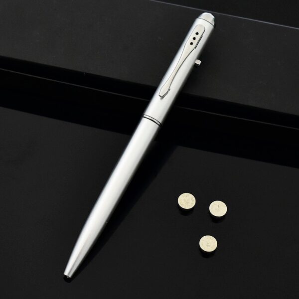 Creative Magic LED UV Light Ballpoint Pen with Invisible Ink Secret Spy Pen Novelty Item For 3