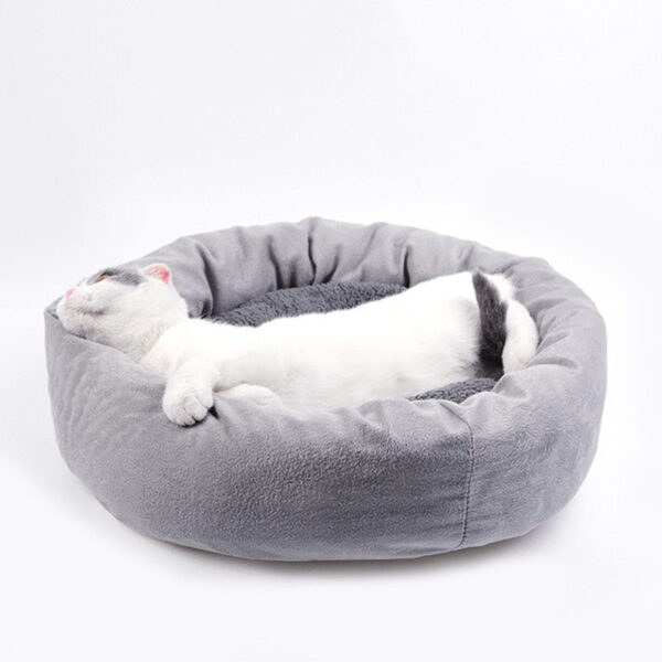 High Quality Pet House For Cat Kitten Puppy Fall Winter Warm Soft Plush Sleep Cave Bed 1