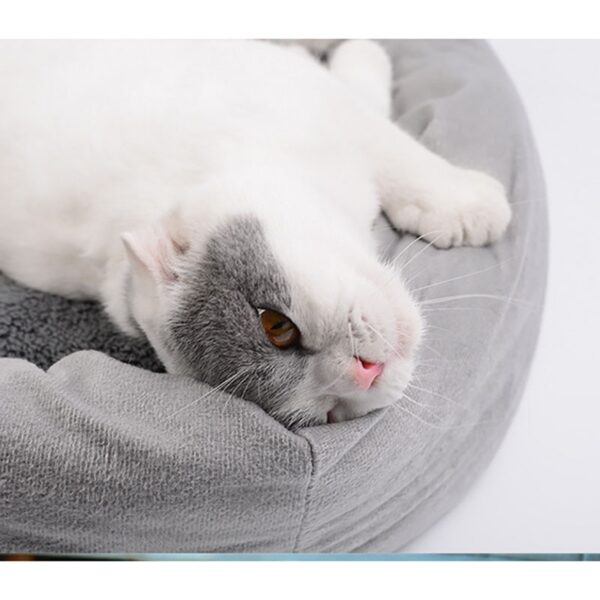 High Quality Pet House For Cat Kitten Puppy Fall Winter Warm Soft Plush Sleep Cave Bed 5