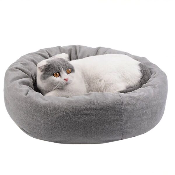 ʻO ka Hale Piʻi Kiʻekiʻe no ka Cat Kitten Puppy Fall Winter Warm Soft Plush Sleep Cave Bed