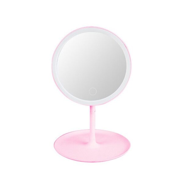 LED Makeup Mirror with Led Light Vanity Mirror Portable Desktop Mirror Dormitory Rechargeable Mirors VIP dropshipping 1.jpg 640x640 1