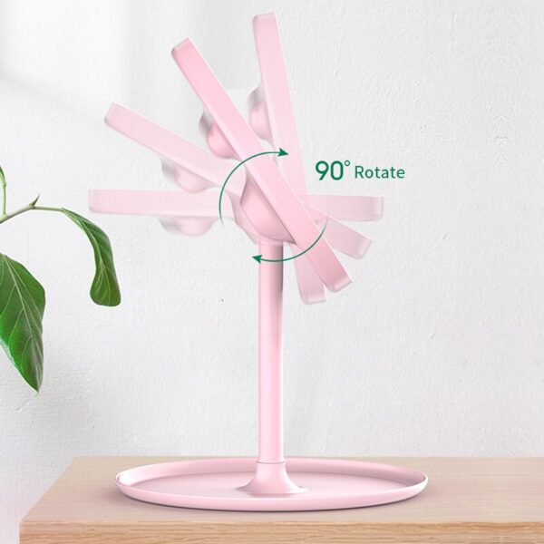 LED Makeup Mirror with Led Light Vanity Mirror Portable Desktop Mirror Dormitory Rechargeable Mirors VIP dropshipping 2