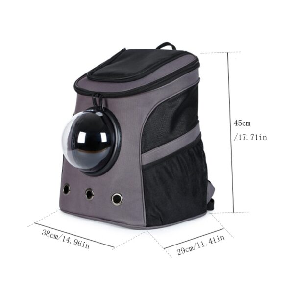 Large Pet Backpack Portable Space Capsule Breathable Window Cat Carrier Dog Bag Pets Products 1