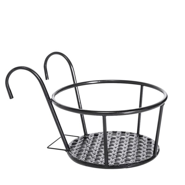 Gaan nga Geometric Daghag Gamit Kusog nga Metal Plants Stand Plant Shelf Flower Pot Pagsuporta sa Flowerpot Shelf para sa Indoor 2