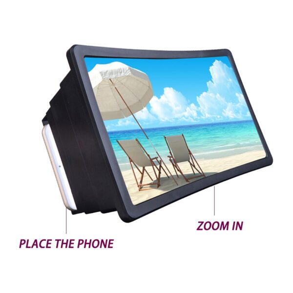 Mobile Phone Screen Magnifier Video Expander 3D Screen Amplifier Stand Holder for Movie Display Magnifying Screen 4