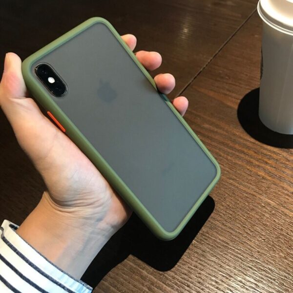 N1986N Telefon Kılıfı iPhone 11 Pro X XR XS Max 7 8 Plus Lüks Kontrast 4