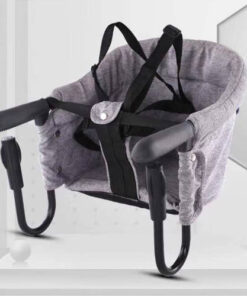 Portable Baby Highchair Foldable Feeding Chair Seat Booster Safety Belt Dinning Hook on Chair Harness Lunch.jpg 640x640