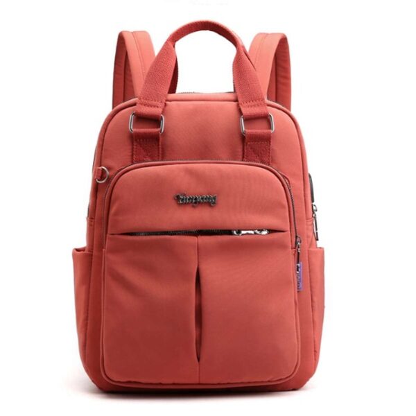 Women Nylon School Backpacks Anti Theft USB Charge Backpack Waterproof Bagpack School Bags For Teenage