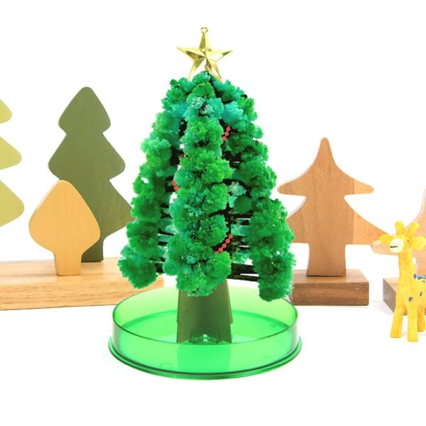 1 Sets Of Magic Tree Christmas Gift Paper Tree Magic Growth Tree Toy Boy Girl Novelty 1