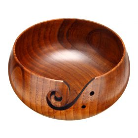 Handmade Wooden Yarn Bowl - image 5