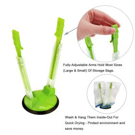 2PCS Baggy Rack Food Bag Holder - image 3