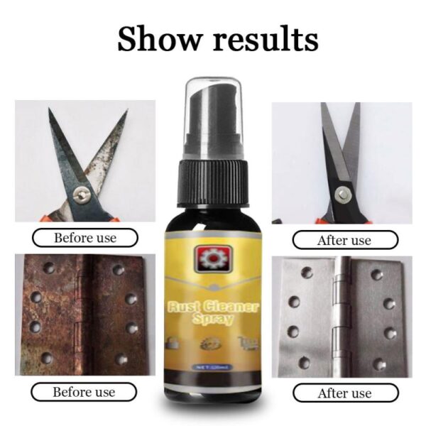 30ML Car Multi purpose Rust Remover Derusting Spray Maintenance Cleaning Cleaner 2