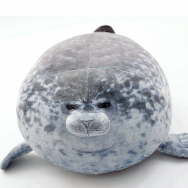 3D Novelty Seal Plush Toys Sea Lion Stuffed Throw Pillow Soft Seal Plush Party Hold Pillow 1