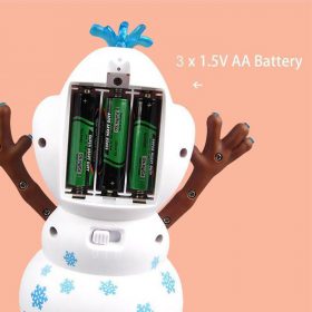 Plastic Musical Dancing Snowman Toy - image 7