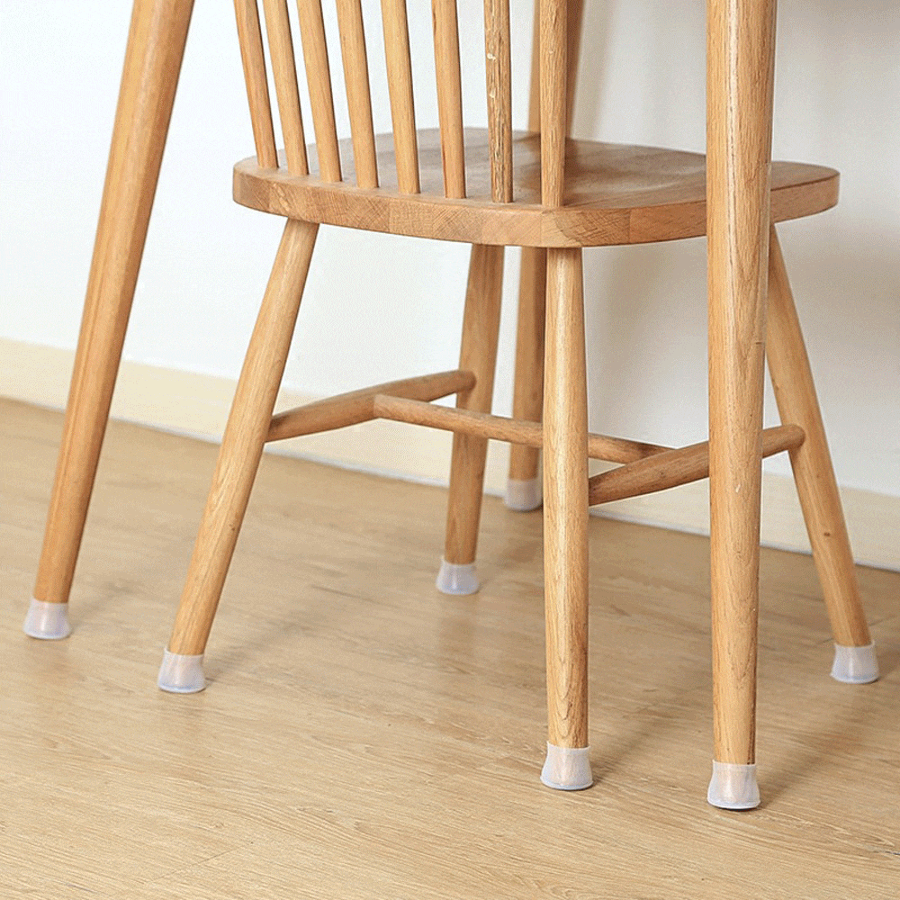 Table Chair Leg Silicone Cap Pad Furniture Table Feet Cover Floor Protector 