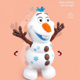 Plastic Musical Dancing Snowman Toy - image 5
