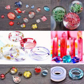 DIY Crystal Glue Jewelry Mold 83 Pcs Set - image 6