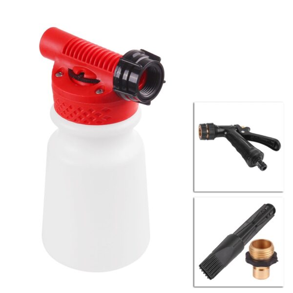 900ml Car Washing Foam Gun Car Cleaning Washing Snow Foamer Lance Car Water Soap Shampoo Sprayer 1