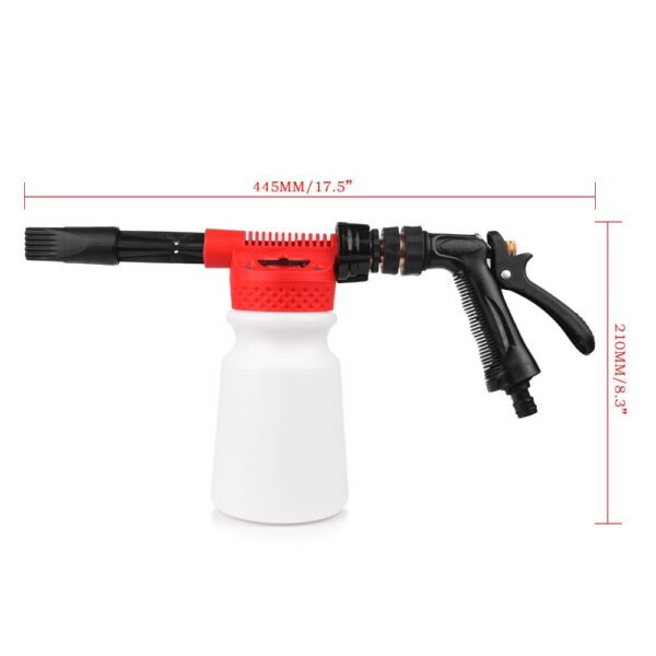 900ml Car Washing Foam Gun Car Cleaning Washing Snow Foamer Lance Car Water Soap Shampoo Sprayer 4