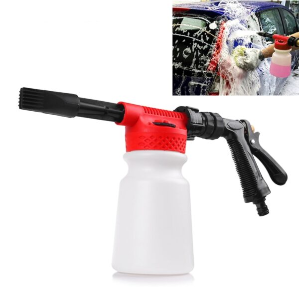 900ml Car Washing Foam Gun Car Cleaning Washing Snow Foamer Lance Car Water Soap Shampoo Sprayer 5
