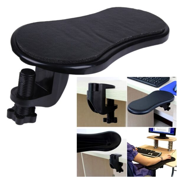 Attachable Armrest Pad Desk Table Computer Arm Support Hand Shoulder Protect Mousepad Wrist Rests Chair Extender 5