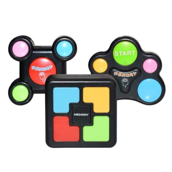 Children Puzzle Memory Game Console LED Light Sound Interactive Toy Training Hand Brain Coordination 5