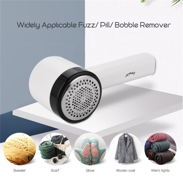 Electric Lint Remover Wireless Rechargeable Fuzz Shavers Clothes Sweater Fabric Shaver Pill Remover Lint Pellet Cut 2