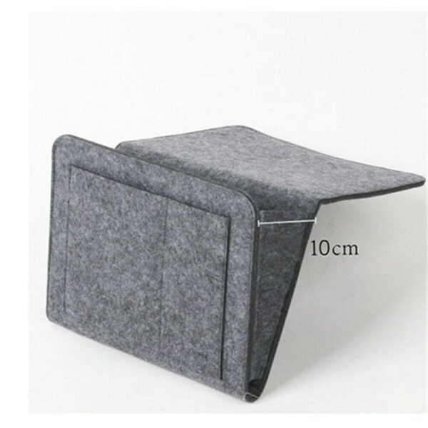 Felt Bedside Storage Organizer Bed Desk Bag Sofa TV Remote Control Hanging Caddy Couch Storage Organizer 4