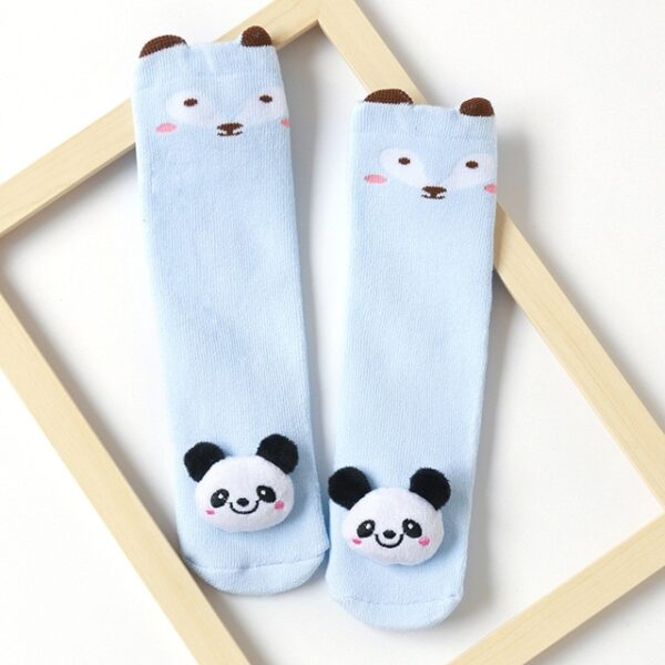 Kids Baby Knee High Socks Girls Boys Toddler Socks Cotton Cartoon Animal Autumn Winter Long