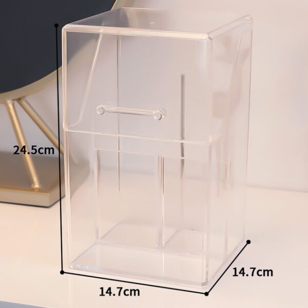 Multi style PS Acrylic Makeup Organizer Cosmetic Holder Makeup Tools Storage Pearls Box Brush Accessory Organizer 2.jpg 640x640 2