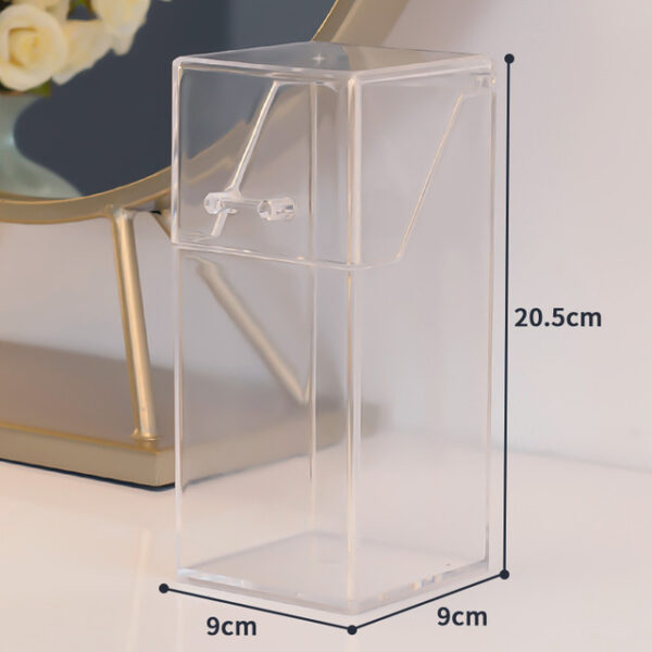 Daghang estilo PS Acrylic Makeup Organizer Cosmetic Holder Makeup Tools Pagtipig Perlas Box Brush Accessory