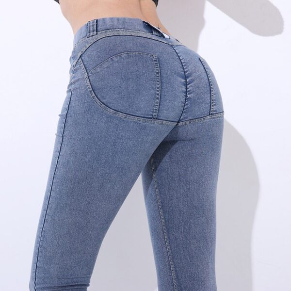 NORMOV Fashion Cotton Women Jeans Leggings Low Waist Elastic Sexy Push Up Jeans Workout Fake Pocket 2.jpg 640x640 2