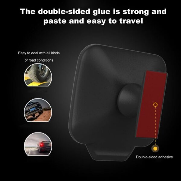 New Durable Adjustable 270 Degree Wide angle Lens Design Car Rear Seat Rearview Mirror Backseat Blind 2