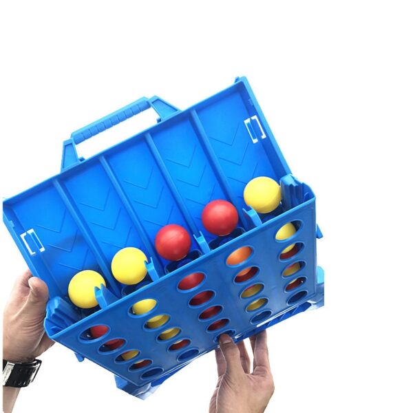 New Style Large Size Folding Four in a Row Bounce Four in a Row Toy Portable 2