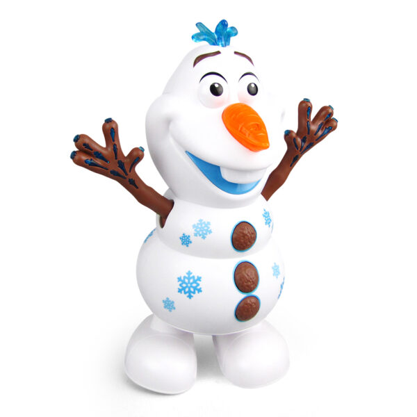 Snowman Olaf Electric Toys Dance Moves Light Music Cartoon Plastic Toy Boys And Girls Christmas Gifts 1