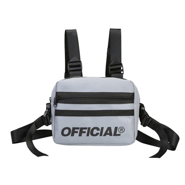 Street Style Reflective Chest Bag para sa Lalaki Babaye Multi function Vest Function Tactical Chest Rig Bag 1.jpg 640x640 1