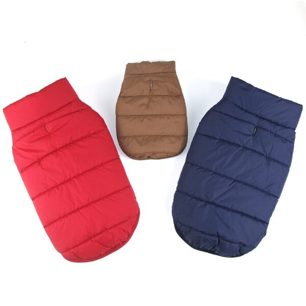 Winter pet coat clothes for dogs Winter clothing Warm Dog clothes for small dogs Christmas big 4