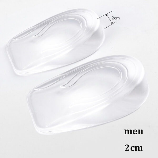 eTya Silicone Gel Heightening Shoe Pad Men Women Foot Care Protector Insoles Elastic Cushion Arch Support 1.jpg 640x640 1
