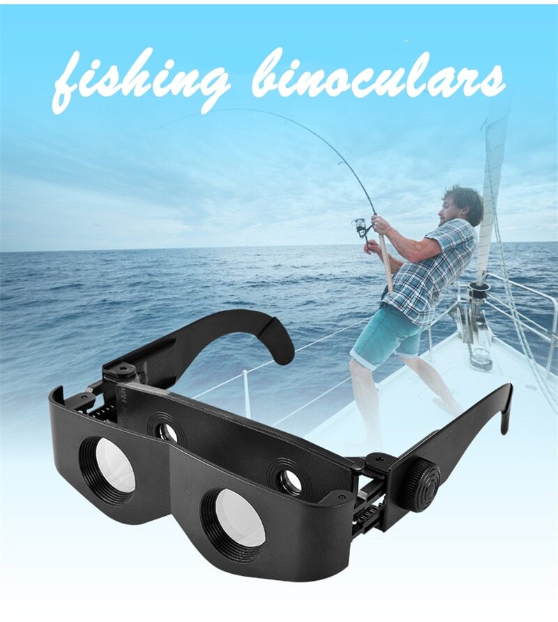 Adjustable Eyewear Binoculars Telescope Glasses Frame Fishing J5Y0 V0Z9 