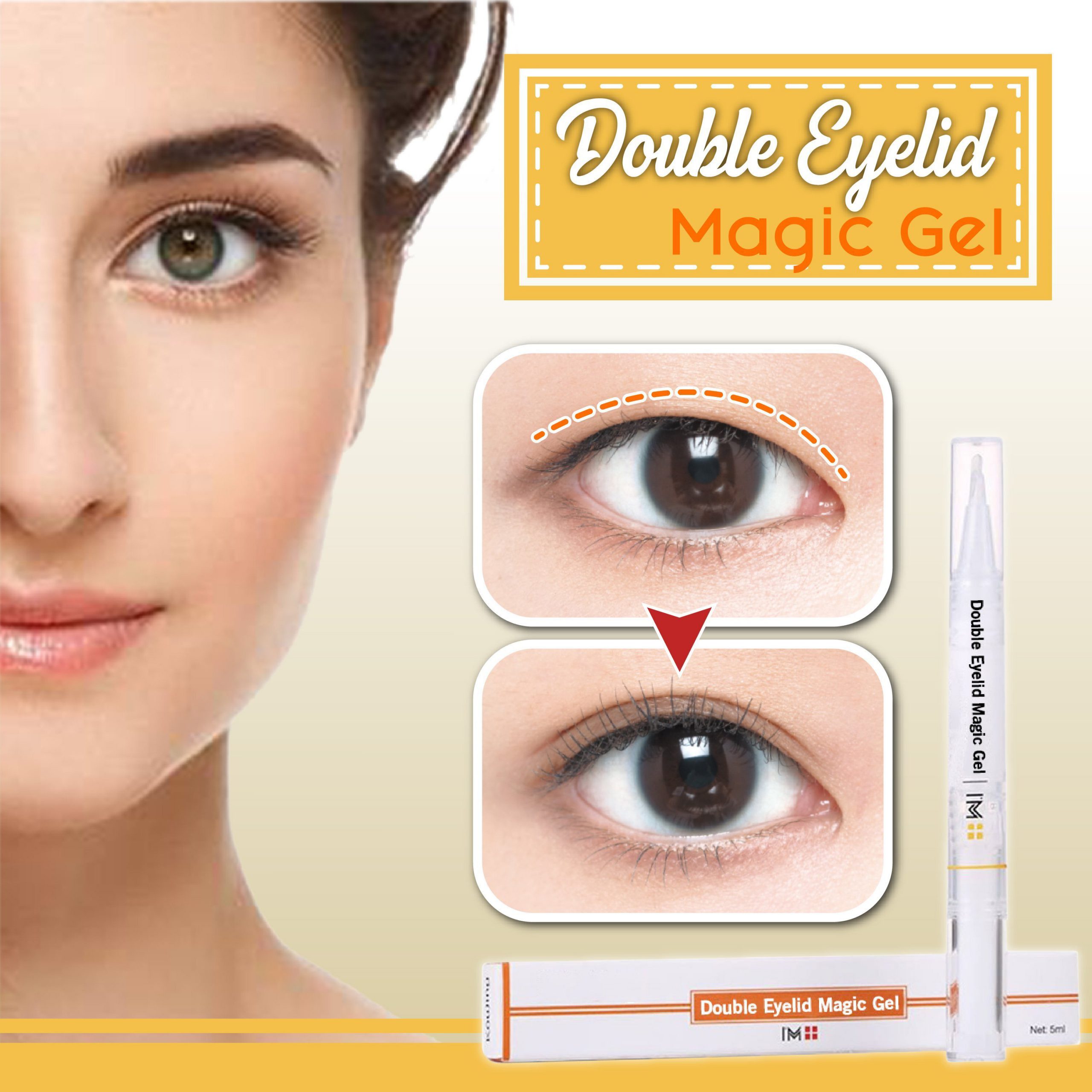 how to make double eyelid