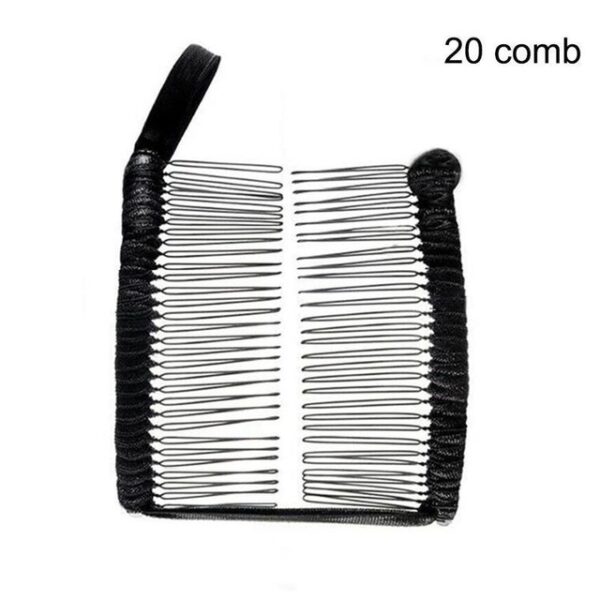 1pc Vintage Banana Hair Clip Women Lazy Hair Comb Vintage Stretchable Hair Accessories New Arrival