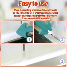 Silicone Caulking Nozzle Finisher Set - image 2