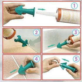 Silicone Caulking Nozzle Finisher Set - image 5