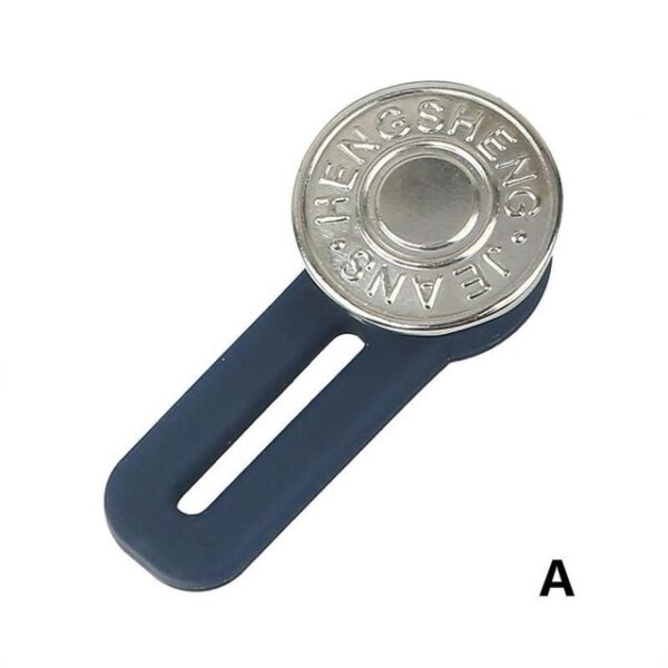 Adjustable Disassembly Retractable Jeans Waist Extension Button Metal Letter Buttons Free Sewing Buttons Jokers Increase